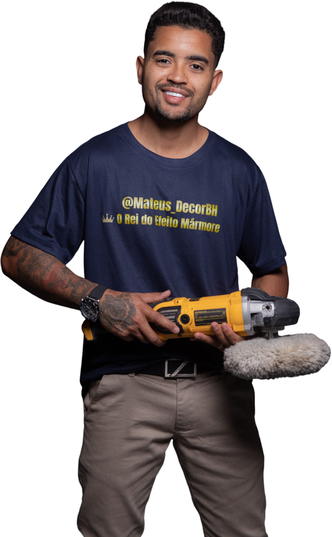 Mateus, o Rei do Efeito Mármore