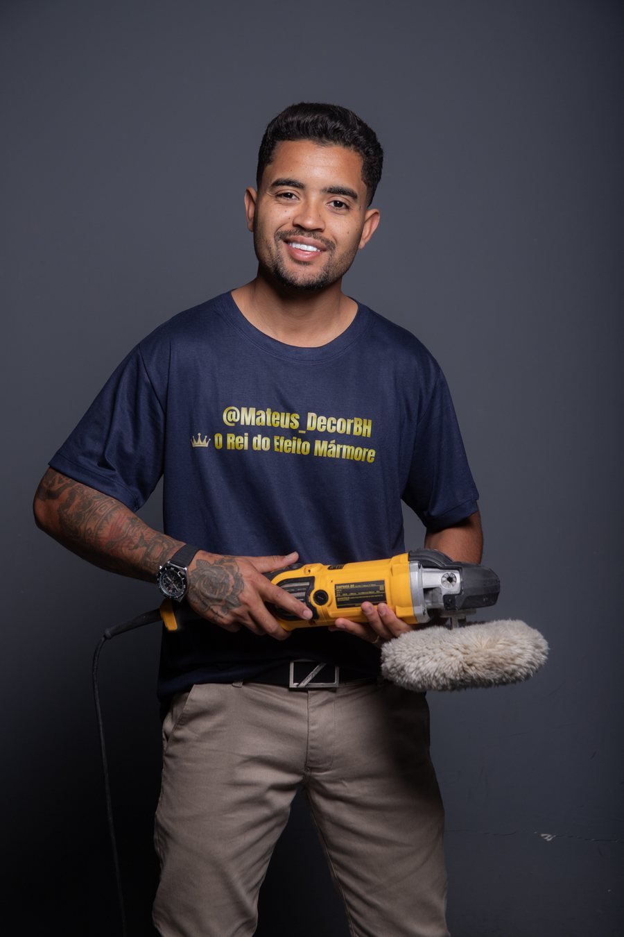 Mateus, o Rei do Efeito Mármore
